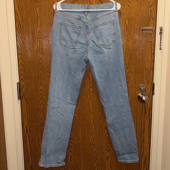 High-Rise Embellished 90's Straight Jeans - Universal Thread Light Wash - Picture 9 of 11